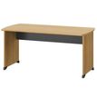 Bureau JAZZ+ - 120 cm - Pieds panneaux - chêne du bocage