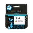 HP 304 - 3 couleurs - cartouche d'encre originale (N9K05AE)