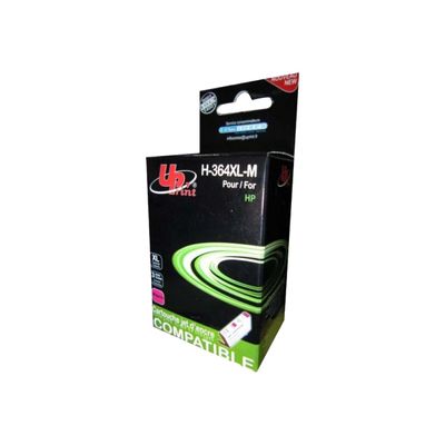 3584770888022-Cartouche compatible HP 364XL - magenta - Uprint-Angle droit-0
