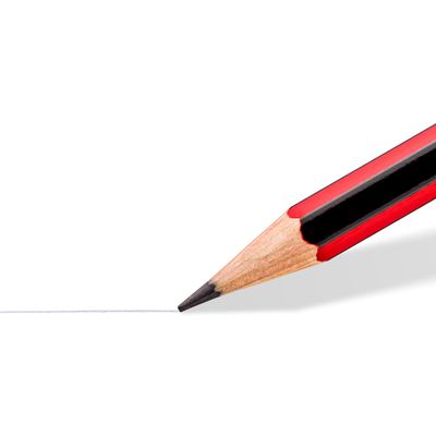 4007817104569-STAEDTLER Tradition - Crayon à papier - 4H - 2 mm--3